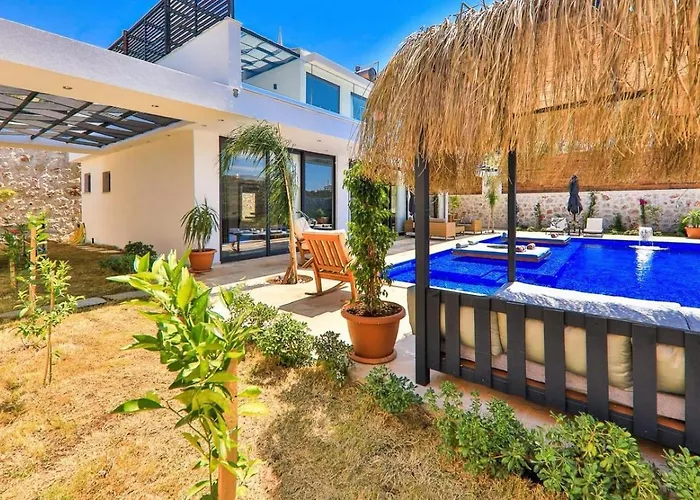 2 Bedroom Luxury 5 Minutes Drive To The Town * Kalkan